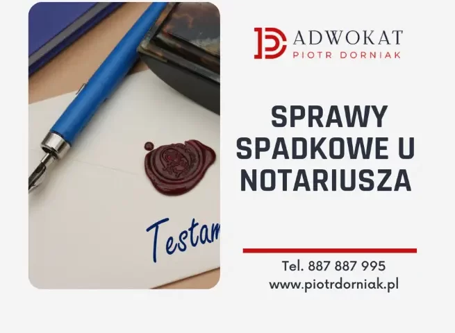 sprawy spadkowe u notariusza